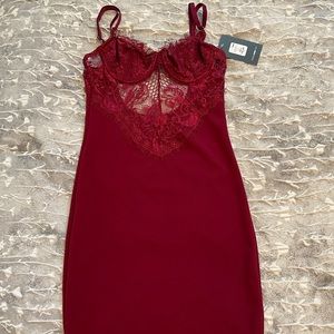 Fashion Nova Lace Mini Dress